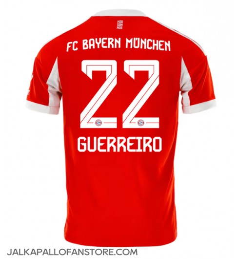Bayern Munich Raphael Guerreiro #22 Kotipaita 2025-26 Lyhythihainen Bayern Munich Raphael Guerreiro #22 Kotipaita 2025-26 Lyhythihainen